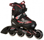 Rulluisud Fila J-One 010617147, must/punane, 32