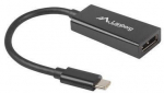 Adapter Lanberg USB Type-C To Displayport USB Type-C male, Displayport 20 pin female, 0.15 m, must v.