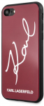 Telefoni &uuml;mbris Karl Lagerfeld, iPhone 7/Apple iPhone 8/Apple iPhone SE 2020, punane