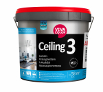 V&auml;rv Vivacolor Ceiling 3, valge v., 4.8 l