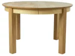 Laud pikendatav Home4you Chicago New, hele pruun v., 120 - 160 cm x 120 cm x 75 cm