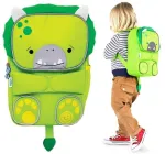 Laste seljakott Trunki Trunki Dino, roheline v., 27 cm x 19 cm x 9 cm