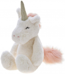 Pehme m&auml;nguasi Beppe Unicorn Alessio, beež v., 28 cm