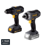 Akukruvikeeraja-trell Grunder CD-L1218+CW-L1218E, 18 V, 1x2.0 Ah