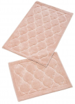 Vannitoamattide komplekt Foutastic Dante 351ALS2139, roosa v., 100 cm x 60 cm