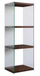 P&otilde;randariiul Kalune Design Bookshelf R301, p&auml;hklipuu v., 120 cm x 40 cm x 35 cm