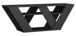 TV-laud Kalune Design Pipralla, antratsiit v., 110 cm x 30 cm x 40 cm