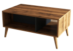Kohvilaud Kalune Design Exxen 2070, antratsiit v./p&auml;hklipuu v., 90 cm x 41.6 cm x 54 cm