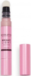 Highlighter Makeup Revolution London Bright Light, roosa v., beam pink, 3 ml