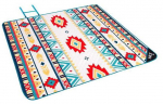 Matkamatt Nils Aztec NC8022, mitmev&auml;rviline, 200 x 195 cm