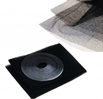 S&auml;&auml;sev&otilde;rk ZZ80, must, 130 cm x 150 cm