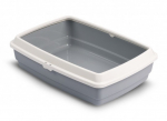 Raamiga kassitualett Barry King Handy 16205, hall v., suletud, 42 cm x 33 cm x 14 cm
