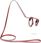 Kassi rakmed koos rihmaga Beeztees 730345, 120 cm x 10 mm, punane v.