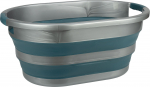 Kokkupandav pesuvann Abbey Genval 27, 53.5 cm, 27 l, sinine/hall