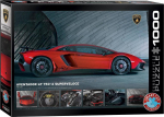 Pusle Eurographics Lamborghini Aventador 750-4 SV 400010, 48 cm x 68 cm, 1000 tk, mitmev&auml;rviline