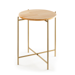 Kohvilaud Kalune Design SHB-004-A, kuldne v., 46 cm x 46 cm x 56 cm