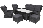 Aiam&ouml;&ouml;bli komplekt Home & Garden Memfis, hall v., 7 istekohta
