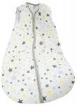 &Otilde;huke magamiskott beebile Ankras Stars, valge v./kollane v./hall v., 80 cm