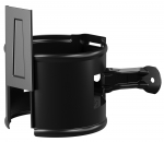 Vihmaveetoru hoidja Ruukki RR23 D009.A33656, 7.4 cm, &Oslash; 9 cm, teras, tumehall