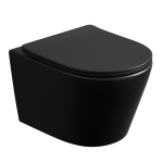 WC-pott, seinapealne Domoletti, kaanega, 510 mm x 440 mm