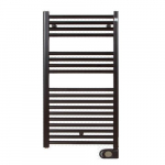 Elektriline r&auml;tikuradiator Zehnder Aura, matt must v., 50 cm x 122.6 cm