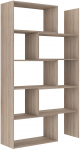 Raamaturiiul ADRK Karmelo, sonoma tamm v., 187.7 cm x 33 cm x 125 cm