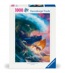 Pusle Ravensburger Powerful Dragon, 70 cm x 50 cm, 1000 tk, mitmev&auml;rviline