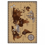 Vaip Conceptum Hypnose ASR CRPT-46, mitmev&auml;rviline, 180 cm x 120 cm