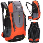 Matkaseljakott Springos CS0128, oranž v./hall v., 70 l