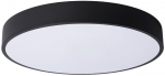 Valgusti plafoon Lucide Unar 79185/40/30, LED, 2700 &deg;K, 1 x 24 W, must v.
