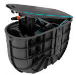 Maa alla paigaldatud voolikurull Gardena Undercover Hose Box RollUp, 20 m