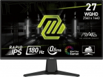 Monitor MSI MAG 275QF, Rapid IPS, 180 Hz, WQHD, 27"
