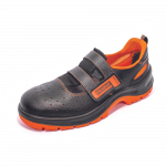 T&ouml;&ouml;saapad meeste Panda Safety Gamma NEOS O1 SRC, ilma s&auml;&auml;reosata, ilma soojenduseta, must v./oranž v., 42 suurus