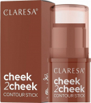 Pruunistav kreem Claresa Cheel 2 Cheek, milk choco v., 2, 6 g