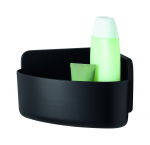 Vanniriiul Tesa LAVAA, 13 cm x 17.5 cm x 13 cm, must