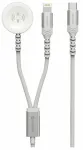 Telefoni laadija Swissten 2in1, USB Type C/USB Type A, must v., 60 W