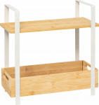 Riiul 5five Ordera, pruun/valge, 30 cm x 14 cm x 30 cm