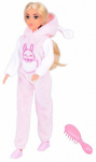 Nukk aksessuaaridega Anlily Animal Jumpsuits ZA5418, 30 cm, roosa v.