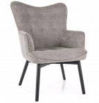 Tugitool Carmen Raven, helehall v., 75 cm x 72 cm x 99 cm