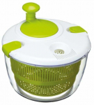 Salatikuivataja Kitchen Craft KC-KCSALSPIN, l&auml;bipaistev v./valge v./roheline v.