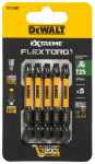 Kruvikeeraja otsikute komplekt Dewalt FLEXTORQ, T25, 57 mm