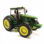 M&auml;ngutraktor Tomy Britains John Deere, 1:16, roheline v.