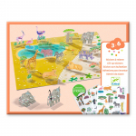 Loovkomplekt Djeco Lift Up Stickers Animals