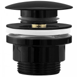 &Auml;ravoolus&uuml;steem vannitoavalamu jaoks Rea, 62 mm, click clack-funktsioon, must v.