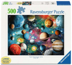 Pusle Ravensburger Planetarium, 50 cm x 70 cm, 500 tk, mitmev&auml;rviline