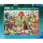 Pusle Ravensburger Sweet Street, 50 cm x 70 cm, 1000 tk, mitmev&auml;rviline
