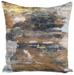 Dekoratiivpadjap&uuml;&uuml;r J-289, sinep/hall, 40 cm x 40 cm