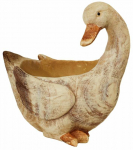 Aiakuju "Part", "Lillepott" Besk, 29 cm x 20 cm x 30 cm, kreemjasvalge