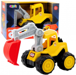 Ekskavaator Lean Toys Push & Go, kollane v.