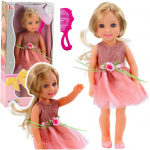 Nukk aksessuaaridega Lean Toys Pretty Girl, 38 cm, roosa v.